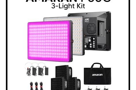 Aputure Amaran P60c 3’lü RGB LED Panel Işık Kiti İnceleme