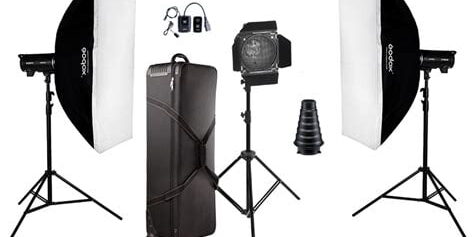Godox H160-B 160Watt 3’lü Mini Paraflaş Kit İnceleme Godox H160-B 160Watt 3’lü Mini Paraflaş Kit İnceleme
