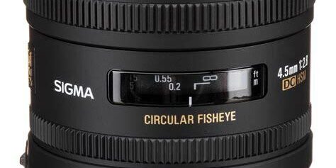 Sigma 4.5mm f/2.8 EX DC HSM Circular Fisheye: APS-C Kameralar için Sigma 4.5mm f/2.8 EX DC HSM Circular Fisheye: APS-C Kameralar için