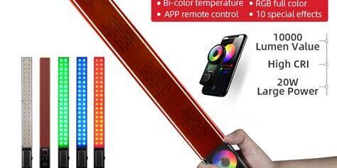 Yongnuo YN360 III: Taşınabilir ve Renk Ayarlanabilir LED Işık Çubuğu